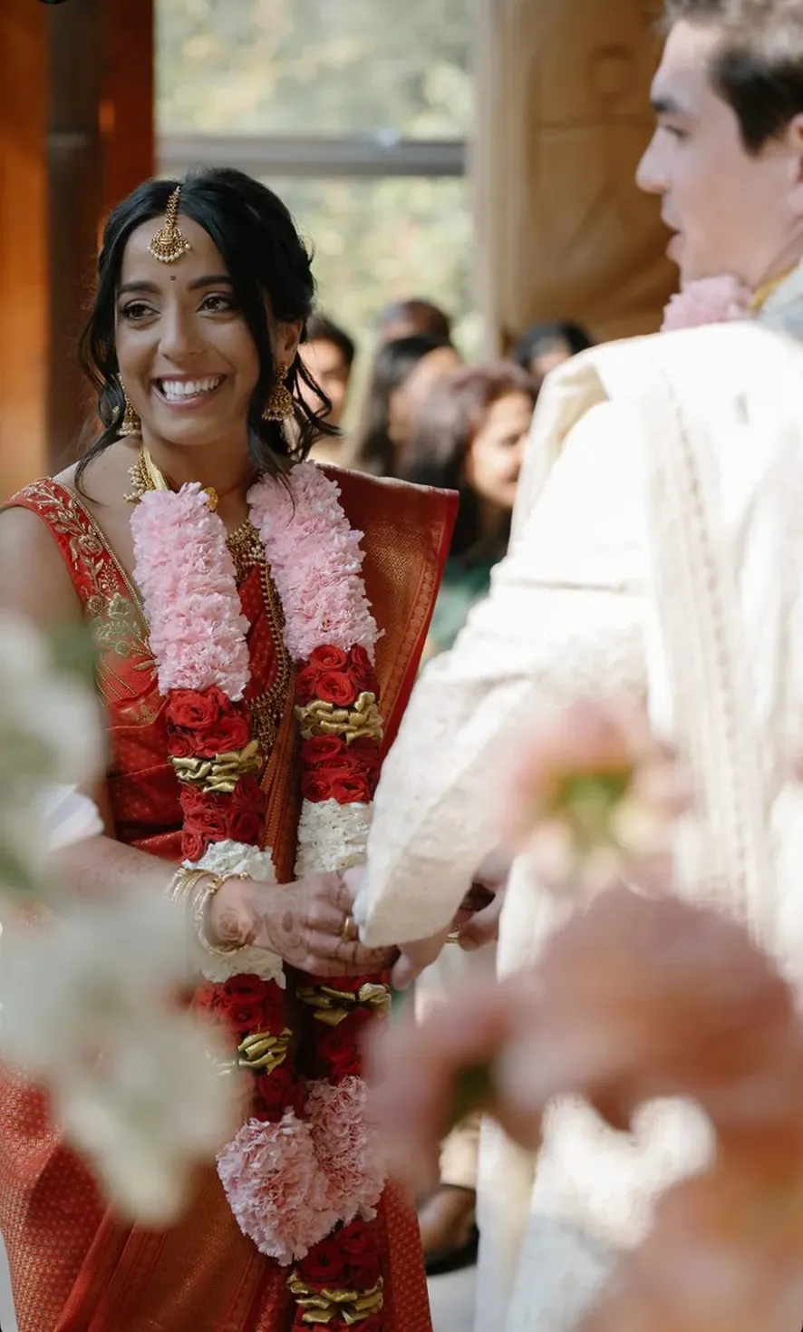 South Asian Reception Hair & Makeup